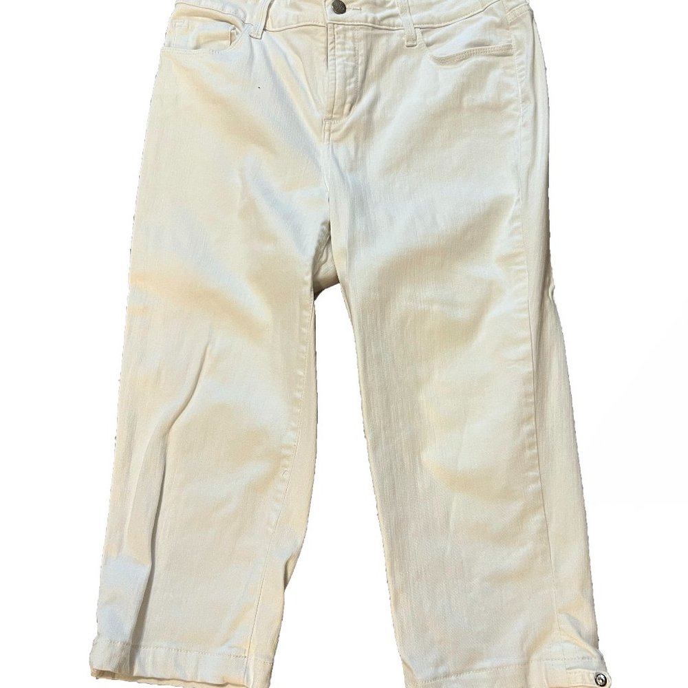 White/Creme Not Your Daughters Jeans